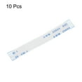 thumbnail image 3 of Flexible Flat Cable, 50mm 1mm Pitch 6 Pins FPC FFC Flexible Ribbon Cable 10Pcs, 3 of 6