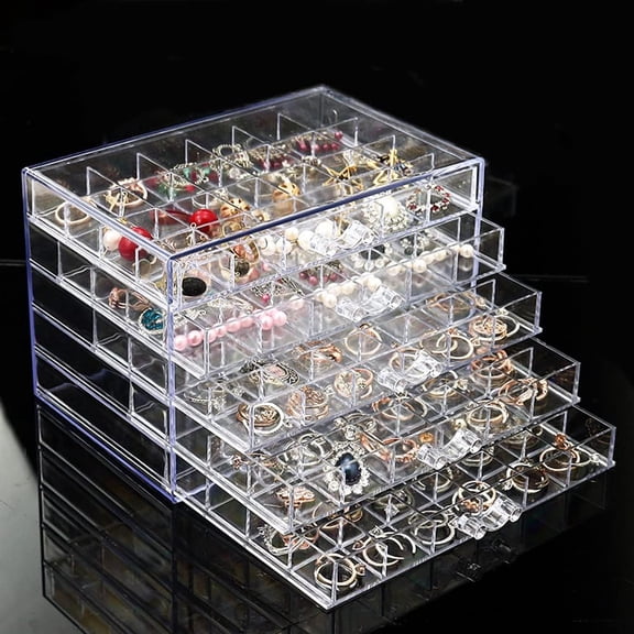 ZJQYDS Earring Storage Box Organizer