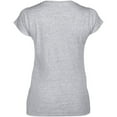 thumbnail image 2 of Gildan Womens Soft V Neck T-Shirt, 2 of 5