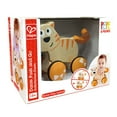 thumbnail image 2 of Hape Dante Wooden Cat Push & Go Release Toy, Baby & Toddler, 2 of 6