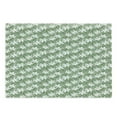 thumbnail image 1 of Romantic Cutting Board, Lilly Bouquet Valentines Day Themed Arrangement on Polka Dots Backdrop, Decorative Tempered Glass Cutting and Serving Board, Large Size, Pistachio Green White, by Ambesonne, 1 of 1