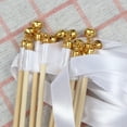 thumbnail image 6 of CIMAXIC Wedding Party Favors White Bamboo Wands for Ceremonies 10Pcs, 6 of 7