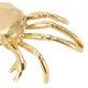 thumbnail image 2 of Crab Figurine Retro Style Sturdy Brass Smoothing Rich Details Exquisite Crab Sculpture for Home Decoration 1.6x1.3in, 2 of 3