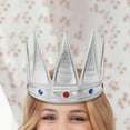 thumbnail image 1 of Corona de cumpleaños Fernando sombrero rey princesa plata, 1 of 8