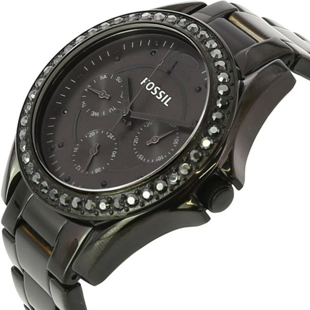 Fossil black watch for ladies sale
