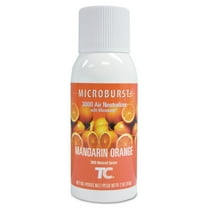 Rubbermaid Commercial FG402408 Microburst 3000 2 oz. Aerosol Spray Refill - Mandarin Orange (12/Carton)