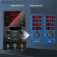 thumbnail image 2 of Alimentation CC Variable Réglable Stabilisateur CC Alimentation Port USB Réglage Grossier et Fin SPS-3010, Facile à Utiliser, 2 of 7