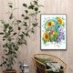 thumbnail image 4 of Cuadros Decorativos 11CT punto de cruz completo Animal flor estampado DIY pared arte manualidades hogar bordado Ehuebsd Nuevos Originales, 4 of 9