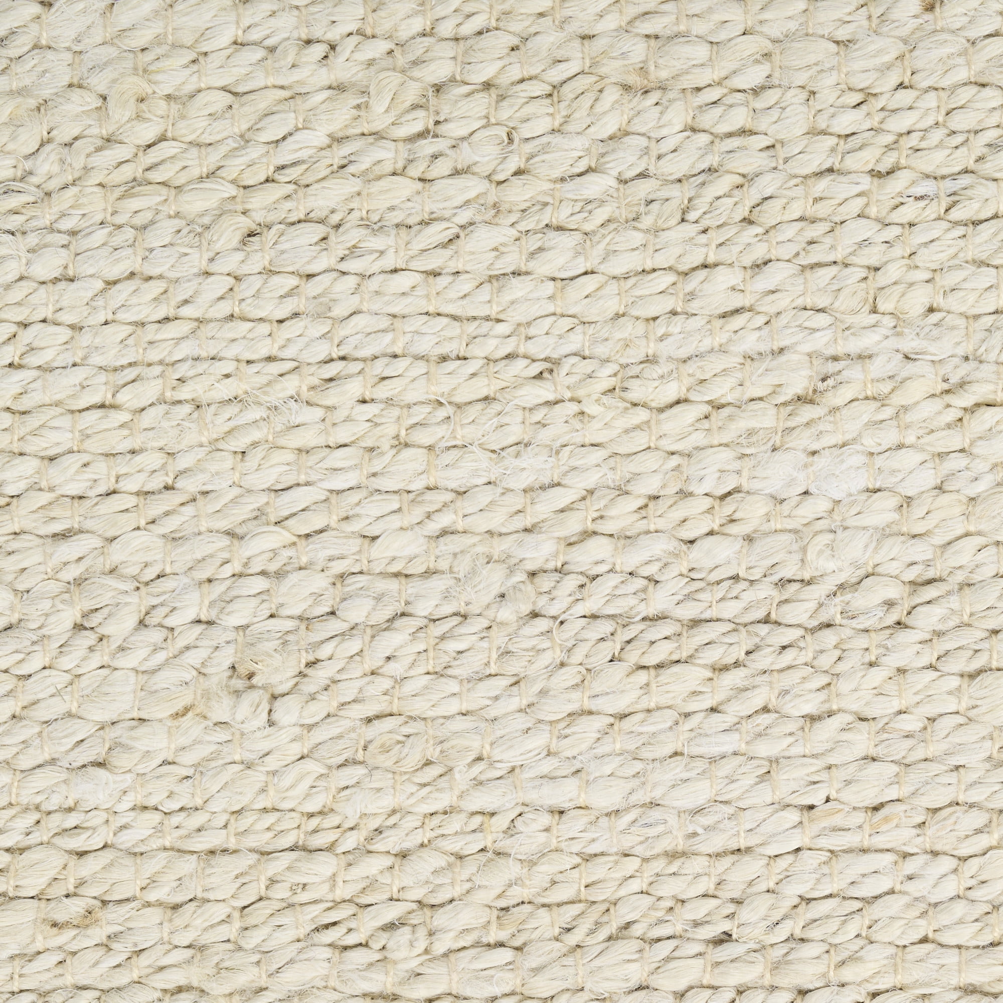 Nourison Natural Jute 5' x 7' Ivory Farmhouse Indoor Rug