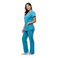 thumbnail image 4 of U Bárbara Pijama Quirúrgica Cruzada Stretch Scrub Uniforme, 4 of 8