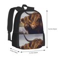 thumbnail image 2 of Balery Yak Backpack for Men and Women - Durable 600D Oxford Cloth -Large Capacity, Water-Resistant School, Travel, and Hiking Bag, 2 of 7
