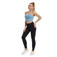 thumbnail image 4 of Stelle Longline Sports Bra for Women Wirefree Padded Yoga Bras, 4 of 4