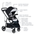 thumbnail image 3 of Britax Willow Brook S+ Baby Travel System, Infant Car Seat and Stroller Combo with Alpine Base, ClickTight Technology, SafeWash Insert and Cover, Glacier Onyx, 3 of 5