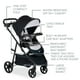 thumbnail image 3 of Britax Willow Brook S+ Baby Travel System, Infant Car Seat and Stroller Combo with Alpine Base, ClickTight Technology, SafeWash Insert and Cover, Glacier Onyx, 3 of 5