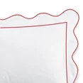thumbnail image 3 of 400TC Cotton Scallop Embroidery & Border Sateen Solid Duvet Cover Set, 3 of 6