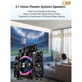 thumbnail image 4 of DM L1 Bocinas estéreo, mas potencia BASS. Panel LED, Con control remoto, 4 of 10