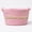 pink, variant on 1pc Personalized Name Storage Basket, Custom Name Woven Toy Organizer Bin with Handles, Customized Gift for Birthday, Bedroom Decor