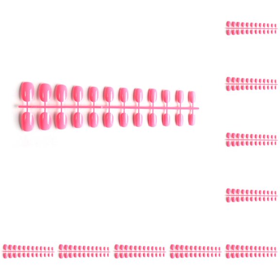 Seitruly 24 piezas de uñas postizas, accesorio de manicura artificial, accesorios para mujeres, regalo dulce, decoraciones para manos, uñas postizas Rosado 10piezas Seitruly  CBP320321