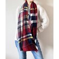 thumbnail image 2 of StylesiLove Plaid Lovers Collection Womens Infinity Scarf Regular Scarf, 2 of 5