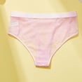 thumbnail image 4 of Cotton Underwear for Women Seamless Fashion Women's Lace Solid Stretch Panties High Waist Underpants Panties Briefs M, 4 of 4