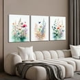 thumbnail image 7 of 3 Piece Canvas Wall Art for Rustic Farmhouse, Living Room Bedroom, Boho Botanical Plant Flower Artwork Picture Floral Painting Canvas Print Decor 20x30 INCH, 7 of 7