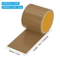 thumbnail image 2 of Uxcell Ruban Gaffer, Ruban de Sol Gaffer Imperméable Sans Résidu Non Réfléchissant Facile à Déchirer Marron 3 Pouces x 11 Yards, 2 of 6
