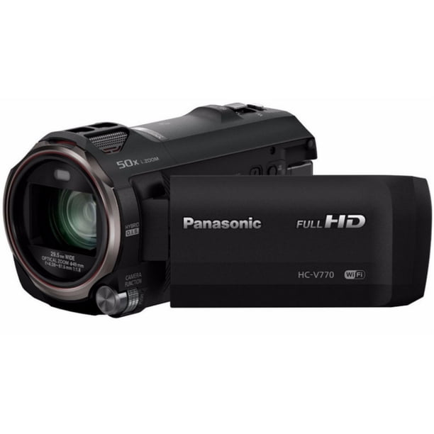 Panasonic HC-V770 HD Camcorder with Wi-Fi, 64GB SD Card, 57-Inch