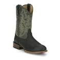 thumbnail image 2 of Justin Boots Mens Disco Man Embroidered Round Toe Cowboy  Mid Calf Boots, 2 of 5