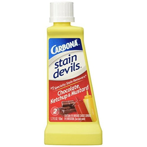 Carbona Stain Devils Chocolate, Ketchup, And Mustard Stain Remover, 1.7