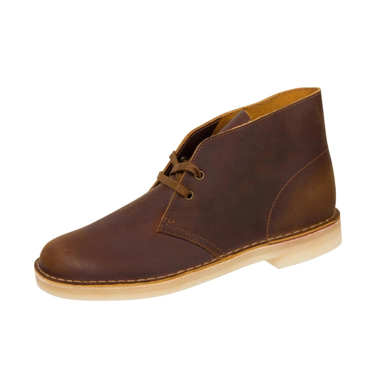 Clarks Mens Desert Chukka Boot Beeswax - Walmart.com display picture 3