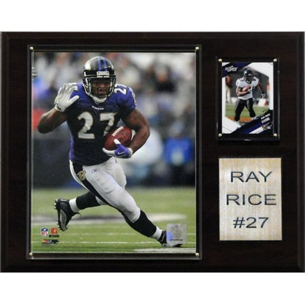 C & I Collectables 1215RRICE NFL Ray Rice Baltimore Corbeaux Joueur Plaque