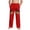 Red, variant on Red Boys Anime Face Print Sweatpants Kawaii Manga Soft Lounge Pants for Kids Casual Stretchy Bottoms with Pockets Elastic Waistband,Size 13 T