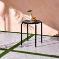 thumbnail image 1 of Mainstays Patio Stacking Side Table - Black, 1 of 6