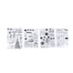 thumbnail image 1 of Sellos transparentes ANGGREK Material seguro estilo navideño, 1 of 8