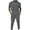 Gray, variant on VBTAPA Men's Tracksuits 2 Piece Casual Athletic Jogging Outfits Corduroy Polo Shirt and Pants Set Golf Track Suits Black M