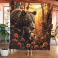 thumbnail image 7 of Wyihui Flannel Throw Blanket, Soft Cozy Lightweight Autumn Brown Print Blanket for Couch Bed Sofa, Fall Decor for Home Living Room Dorm, 7 of 7