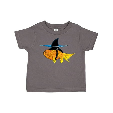 

Inktastic Funny Goldfish with Shark Fin Gift Toddler Boy or Toddler Girl T-Shirt
