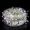 White, variant on Copper Wire Firecracker Light String, Copper Wire Firecracker Fairy Lights, LED Beaded Fairy Christmas Lights, Holiday Decoration Copper Wire Atmosphere Lights (Color, 9.84ft-100 Light-USB)