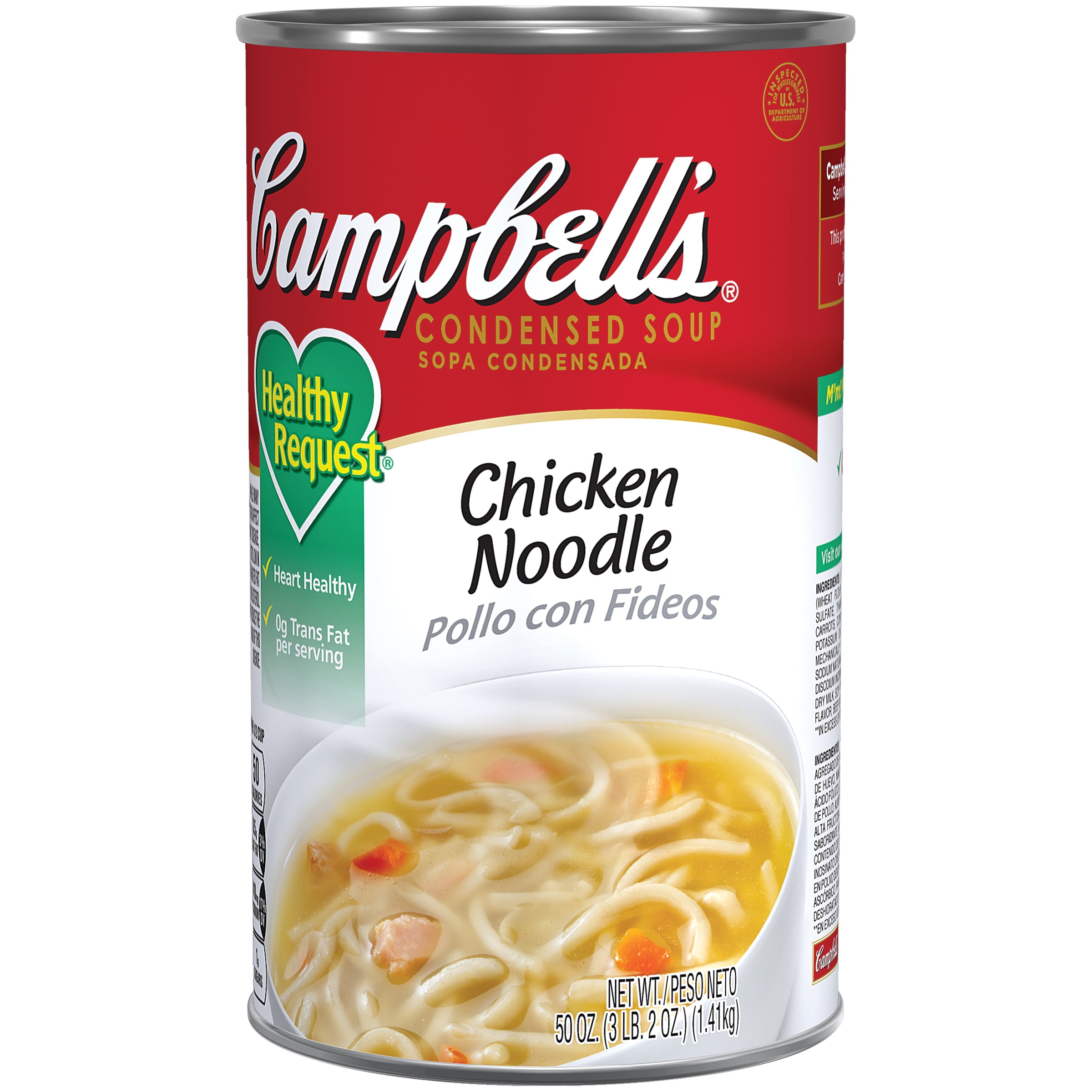 Campbell's Healthy Request Chicken Noodle Soup 50oz 
