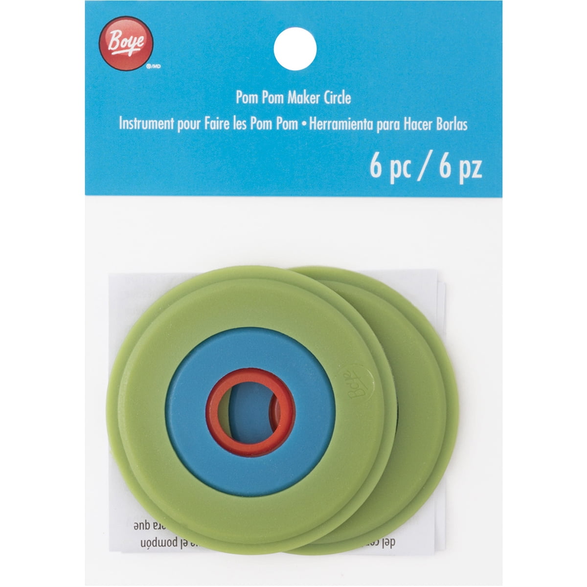 Pengeudlån Uganda bord Boye Pom-Pom Makers-1" To 3" 3/Pkg - Walmart.com