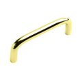 thumbnail image 1 of Hickory Hardware PW553-PB 3 In. Polished Brass Cabinet Wire Pull, 1 of 1