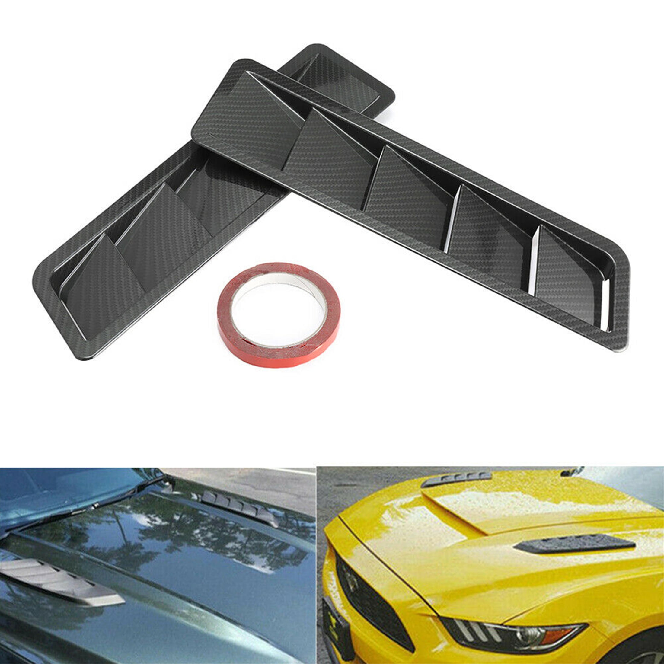 Universal Hood Vent Louver Scoop Trim Air Flow Intake Cooling Panel