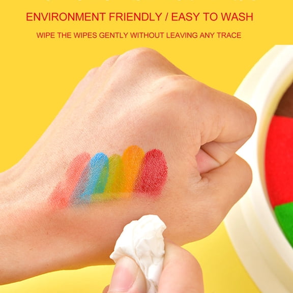 ToysYGift Kids Washable Finger Paint Set,Color Funny Finger Painting with Book for Kids,Art Painting Supplies for Painting DIY Crafts,Christmas Birthday Gifts