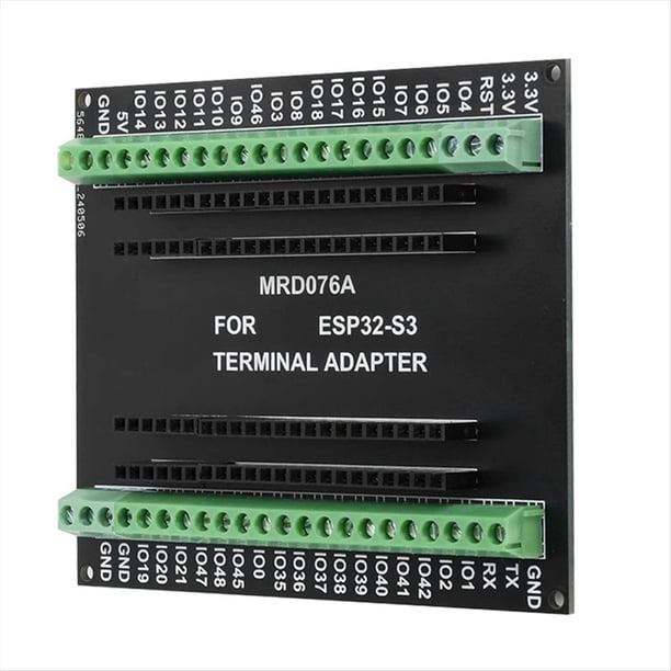 Placa de Expansión ESP32-S3 GPIO 1 en 2 Placa de Expansión Placa de Expansión de Doble Capa con Placa de Desarrollo N8R2/N16R8 B
