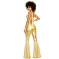 thumbnail image 2 of Déguisement Adulte Disco Fox Doré pour Femme, 2 of 2