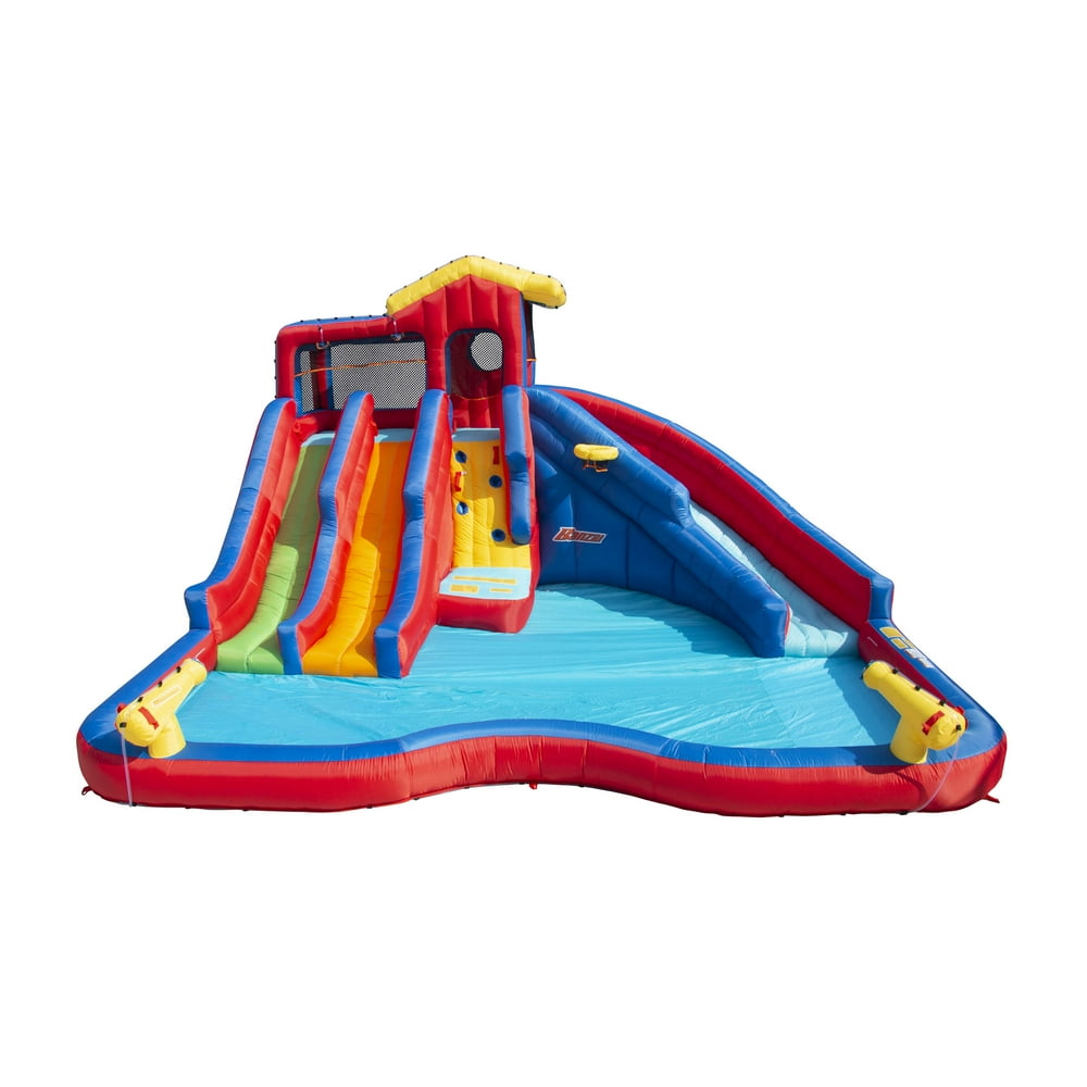 banzai pool water slide