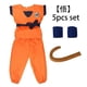 thumbnail image 3 of Dragon Ball Anime Costume Son Goku Gui Cosplay Clothing Children'S Day Halloween All Saints' Day Performance Outfit Adult Cute, 3 of 5