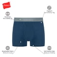 thumbnail image 2 of Hanes Infants/Toddlers Brief Underwear, Toddler Boys' Cotton Stretch Briefs, 2 of 7