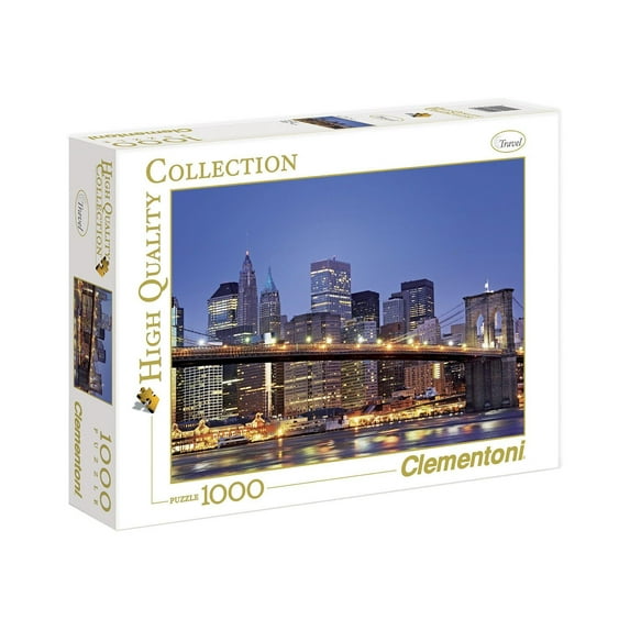 NYC Brooklyn Bridge 1000 pcs. - Jigsaw Puzzle by Clementoni (39199)