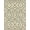 Black White Cream, Pattern 1, variant on Design&I 8'x10' Washable Area Rug Snag-Free Farmhouse Symmetrical Border Interlocking Entryway Boho Bathroom for Dining Room, Large Office, Lounge